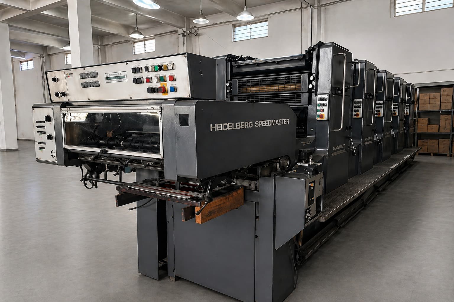 Heidelberg Speedmaster 5-Color Offset Press